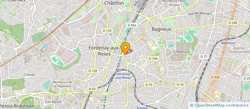 localisation de l'entreprise SMART FIX  FONTENAY-AUX-ROSES