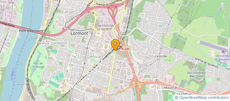 localisation de l'entreprise SMART FOOD COURT  LORMONT