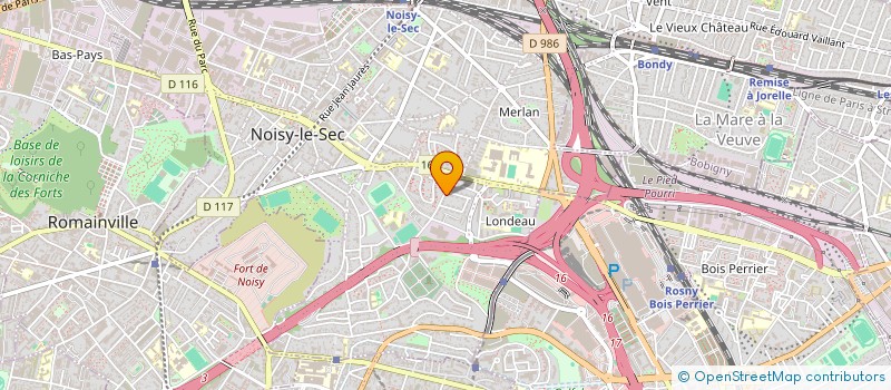 localisation de l'entreprise SMART FOOTBALL MANAGEMENT à NOISY-LE-SEC