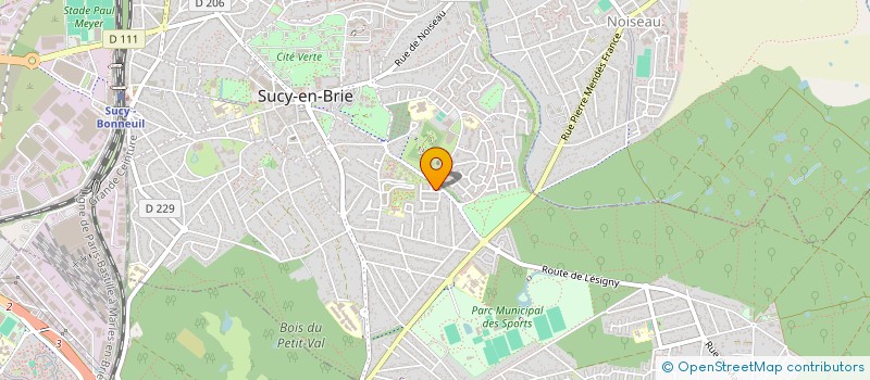 localisation de l'entreprise SMART FORMATIONS  SUCY-EN-BRIE