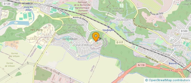 localisation de l'entreprise SMART FXDIGITAL à JOUY-EN-JOSAS