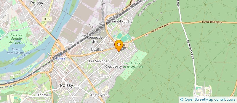 localisation de l'entreprise SMART GENERATION IT à POISSY