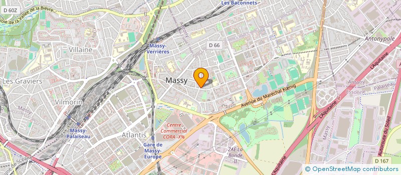 localisation de l'entreprise SMART GLOBAL GEOSCIENCE SERVICES à MASSY
