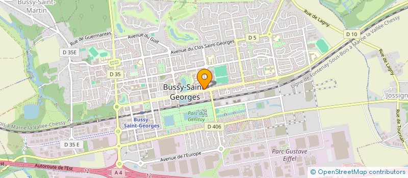 localisation de l'entreprise SMART HABITAT  BUSSY-SAINT-GEORGES