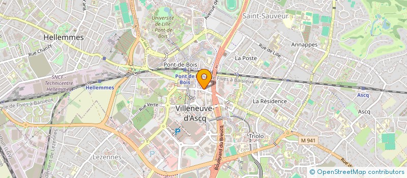 localisation de l'entreprise SMART HABITAT  VILLENEUVE-D'ASCQ