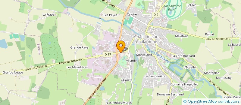 localisation de l'entreprise SMART HABITAT  CHATILLON-SUR-CHALARONNE