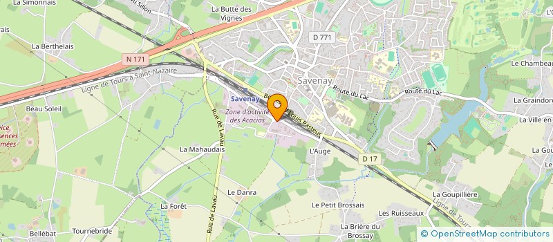 localisation de l'entreprise SMART HOME DISTRIBUTION FRANCE  SAVENAY