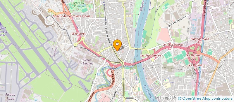 localisation de l'entreprise SMART HOUSING  BLAGNAC