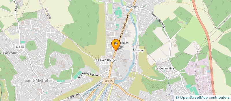 localisation de l'entreprise SMART IMMO à GRAVIGNY