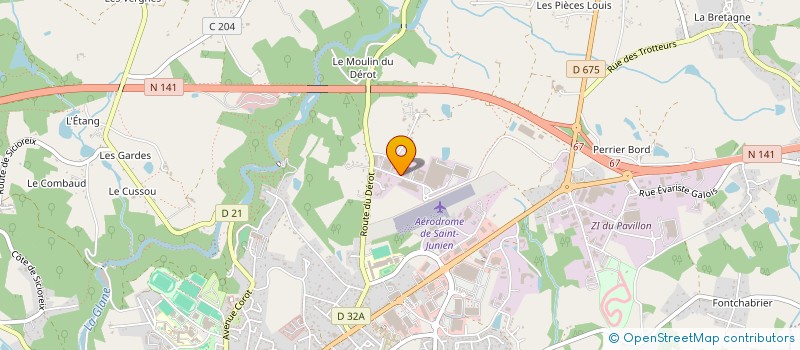 localisation de l'entreprise SMART IMMO à SAINT-JUNIEN