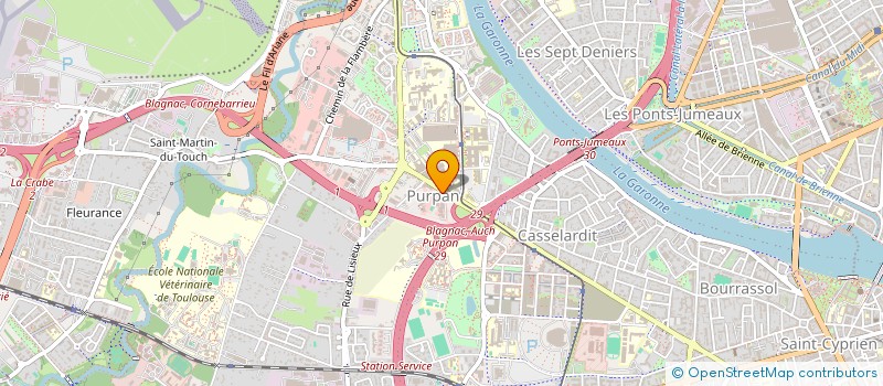 localisation de l'entreprise SMART IMMO à TOULOUSE
