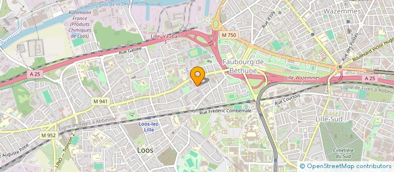 localisation de l'entreprise SMART IMMO à LILLE