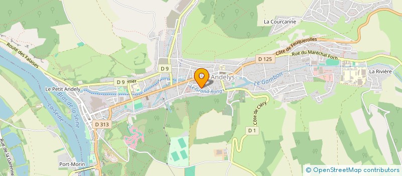 localisation de l'entreprise SMART-IMMOBILIER à LES ANDELYS