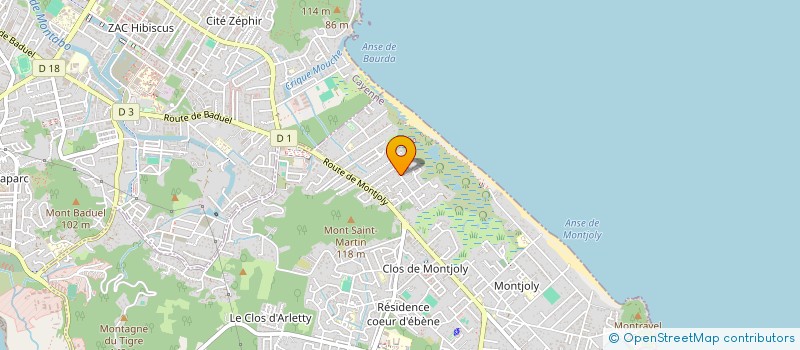 localisation de l'entreprise SMART INDIV  REMIRE-MONTJOLY