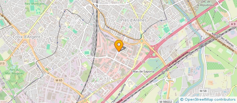 localisation de l'entreprise SMART INNOV à MONTPELLIER