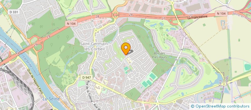 localisation de l'entreprise SMART INNOVATION FACTORY  SAINT-GERMAIN-LES-CORBEIL