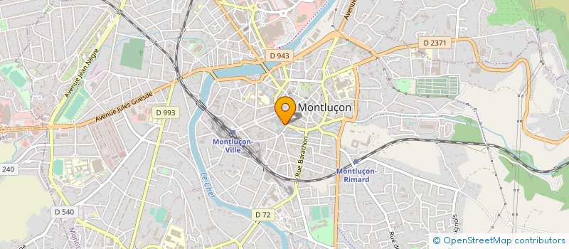 localisation de l'entreprise SMART INV à MONTLUCON