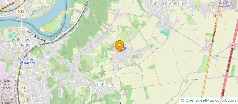 localisation de l'entreprise SMART INVEST  SAINT-PRIM