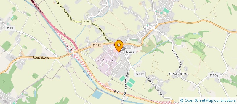 localisation de l'entreprise SMART INVEST  VERFEIL