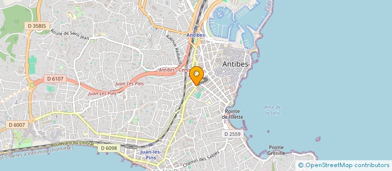 localisation de l'entreprise SMART INVEST GROUPE  ANTIBES