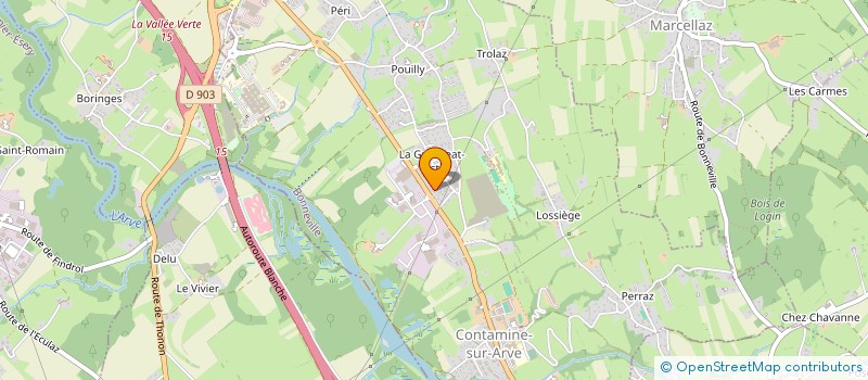 localisation de l'entreprise SMART INVESTMENTS  CONTAMINE-SUR-ARVE