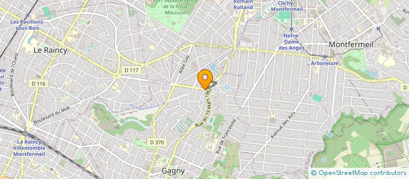 localisation de l'entreprise SMART IT SOLUTIONS à GAGNY