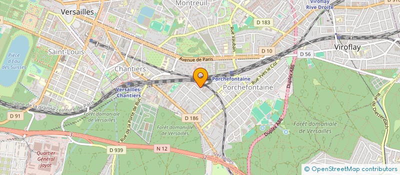 localisation de l'entreprise SMART IT SYSTEMS à VERSAILLES