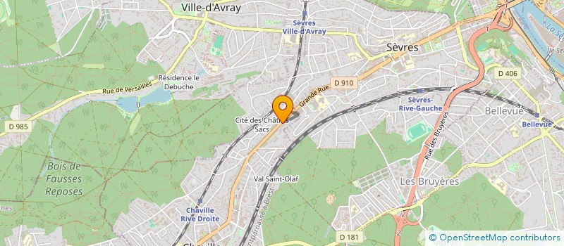 localisation de l'entreprise SMART KITCHEN à CHAVILLE