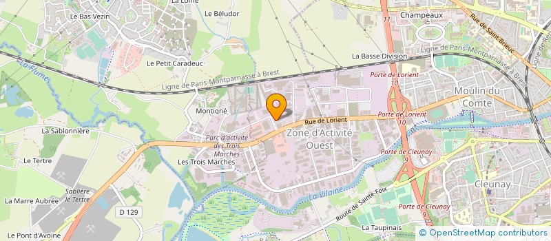 localisation de l'entreprise SMART LIFE COACHING  RENNES