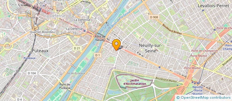 localisation de l'entreprise SMART LIFE CONSULTING à NEUILLY-SUR-SEINE