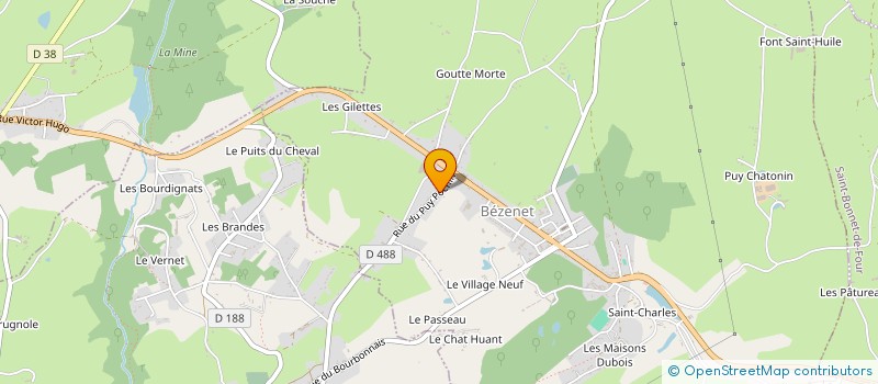 localisation de l'entreprise SMART LOCATIF  BEZENET