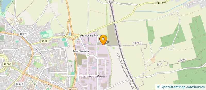 localisation de l'entreprise SMART MANAGER  SENS