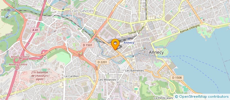 localisation de l'entreprise SMART MARKET à ANNECY