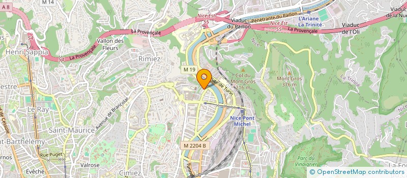 localisation de l'entreprise SMART MARKET  NICE