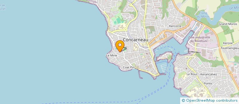 localisation de l'entreprise SMART MEDICAL SOLUTIONS à CONCARNEAU