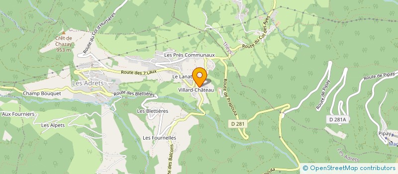 localisation de l'entreprise SMART MONTAGNE  LE CHEYLAS