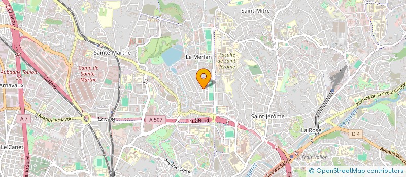 localisation de l'entreprise SMART'N'GO à MARSEILLE 13EME