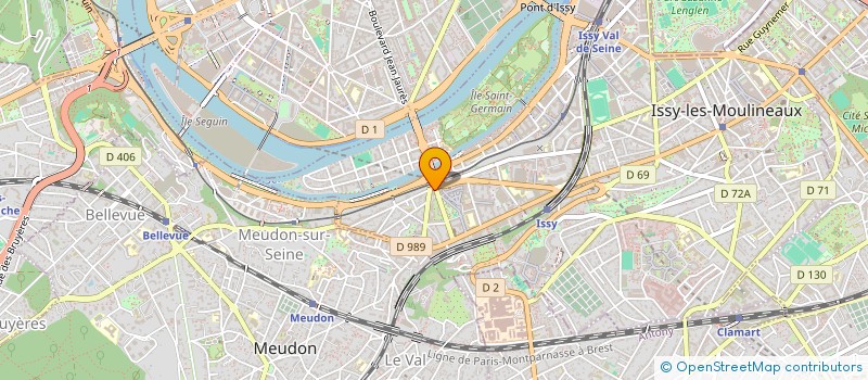 localisation de l'entreprise SMART ONLINE à ISSY-LES-MOULINEAUX