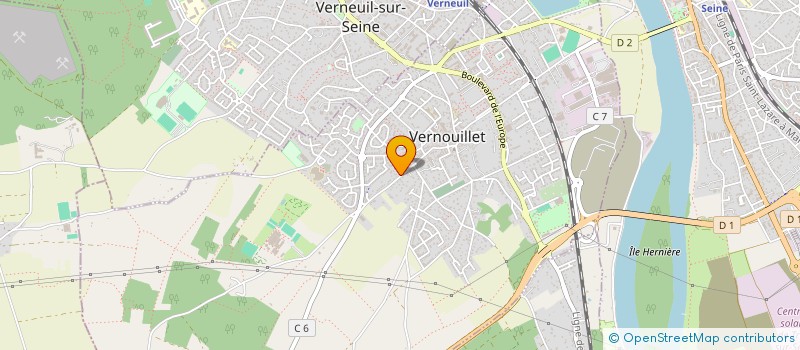 localisation de l'entreprise SMART PERFORMANCE à VERNOUILLET