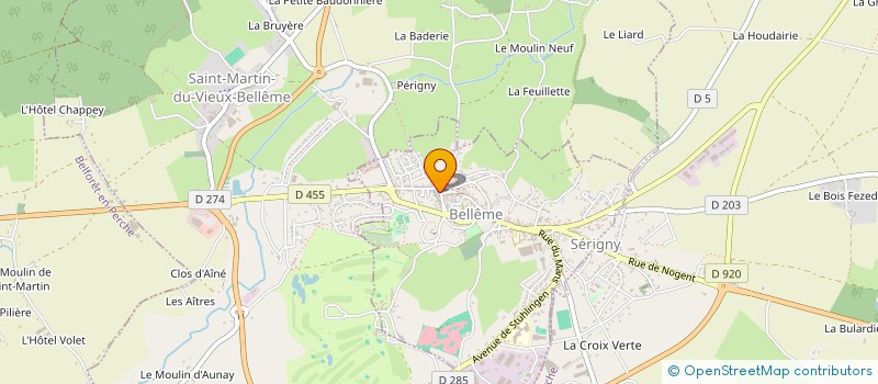 localisation de l'entreprise SMART'PIX à BELLEME
