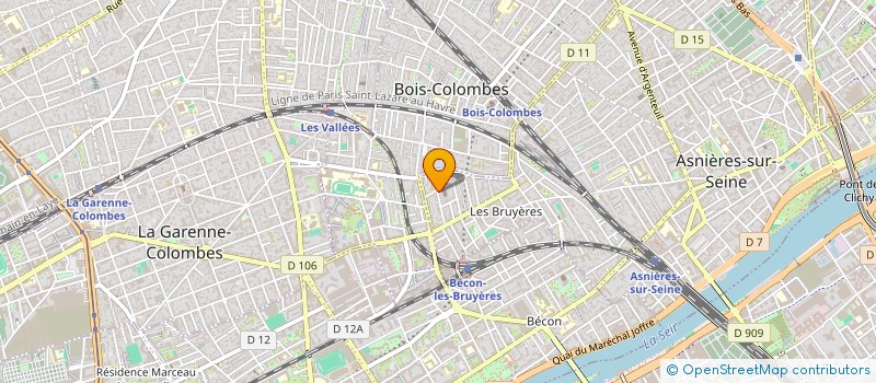 localisation de l'entreprise SMART PLOMBIER  ASNIERES-SUR-SEINE