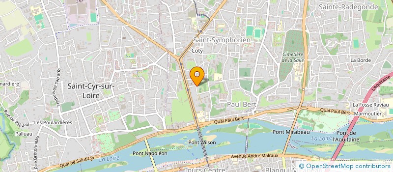 localisation de l'entreprise SMART POWER à TOURS