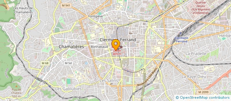 localisation de l'entreprise SMART PRESSING S A R L à CLERMONT-FERRAND