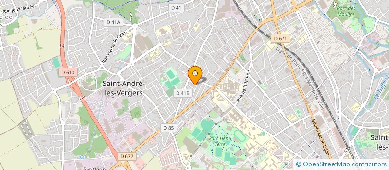 localisation de l'entreprise SMART PRODUCTIONS à SAINT-ANDRE-LES-VERGERS
