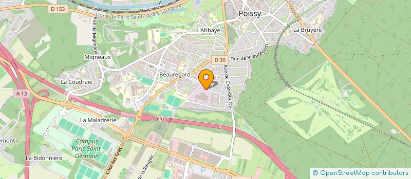 localisation de l'entreprise SMART PROJECT DELIVERY  POISSY