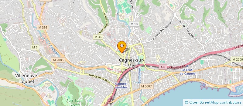 localisation de l'entreprise SMART RENOV à CAGNES SUR MER