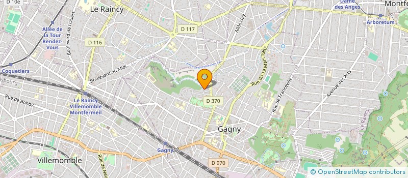 localisation de l'entreprise SMART RENOVATION à GAGNY