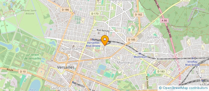 localisation de l'entreprise SMART REUSE à VERSAILLES
