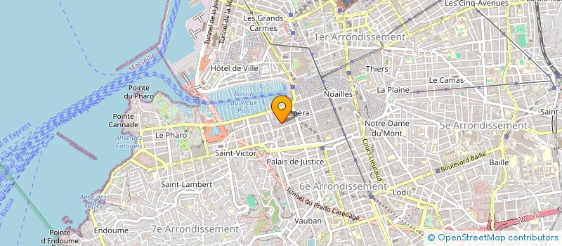 localisation de l'entreprise SMART SAILORS à MARSEILLE