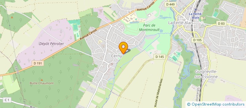 localisation de l'entreprise SMART SERVICE INTERNATIONAL à CERNY